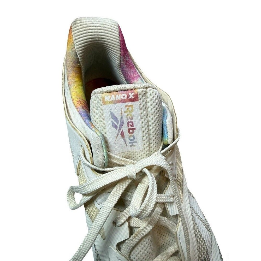 Reebok Nano X Pride Color Men’s Size 12.5 EU 46 Rainbow Sneakers Shoes Gym Train - Picture 8 of 12